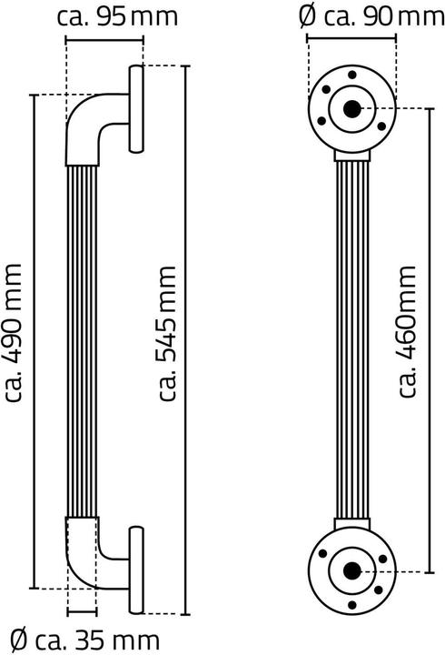 Immagine prodotto Ridder Maniglia della vasca 45cm
