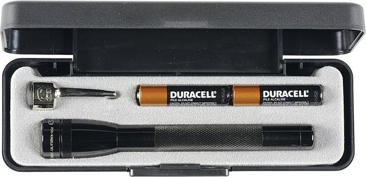 Actual product image Maglite Flashlight M3A012 range 31 m black with 2Micro batteries (127 cm, 100 lm)