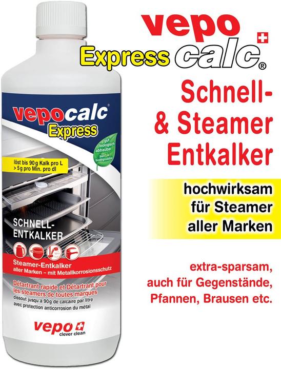 Vepocalc Express Schnell Steamer Entkalker 10 lt (10000 ml)