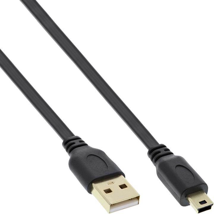 Actual product image InLine USB A — Mini B (2 m, USB 2.0)