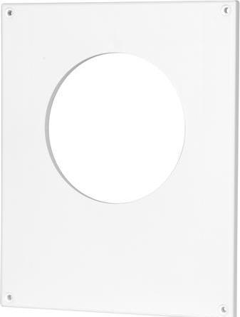 Productafbeelding Fresh Afdekplaat voor ventilator Pax Calima en Passad, wit voor kanaalafmetingen Ø140-160 mm.