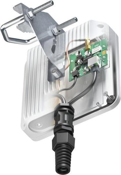 Quwireless A140I - QuMini for Teltonika TRB140 - Enclosure with integrated multi-band LTE omni antennas (Antenna adapter)