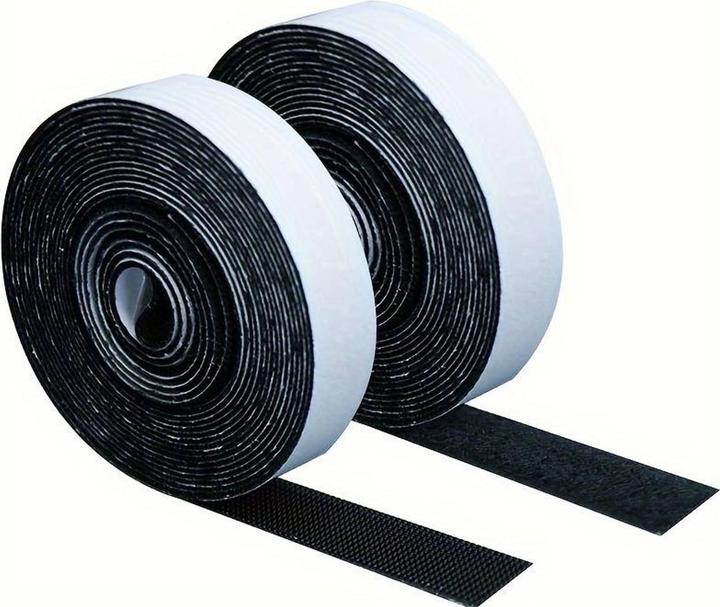 Actual product image König Design Velcro tape extra strong self-adhesive Dimensions selectable Velcro fastener 15 - 50 mm (20 mm)