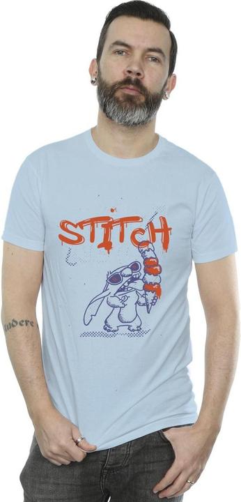 Immagine prodotto Disney Lilo & Stitch Ice Creams Maglietta Uomo (L)