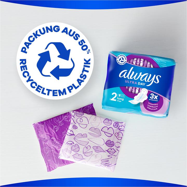 Produktbild Always Ultra Tag Long (10 x, Damenbinden)