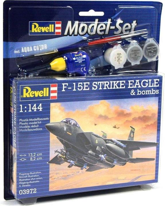 Actual product image Revell F-15E Strike Eagle & Bombs