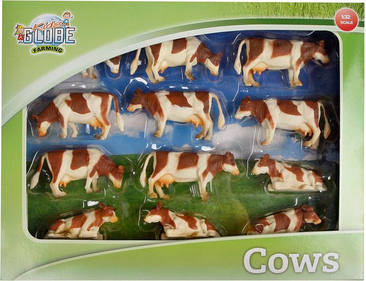 Produktbild Kids Globe Farming Braune und weisse Kühe