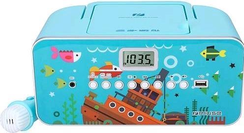 Productafbeelding Muse M29KB Kinder-CD-speler CD, FM, USB Incl. microfoon (FM, MW, PLL)
