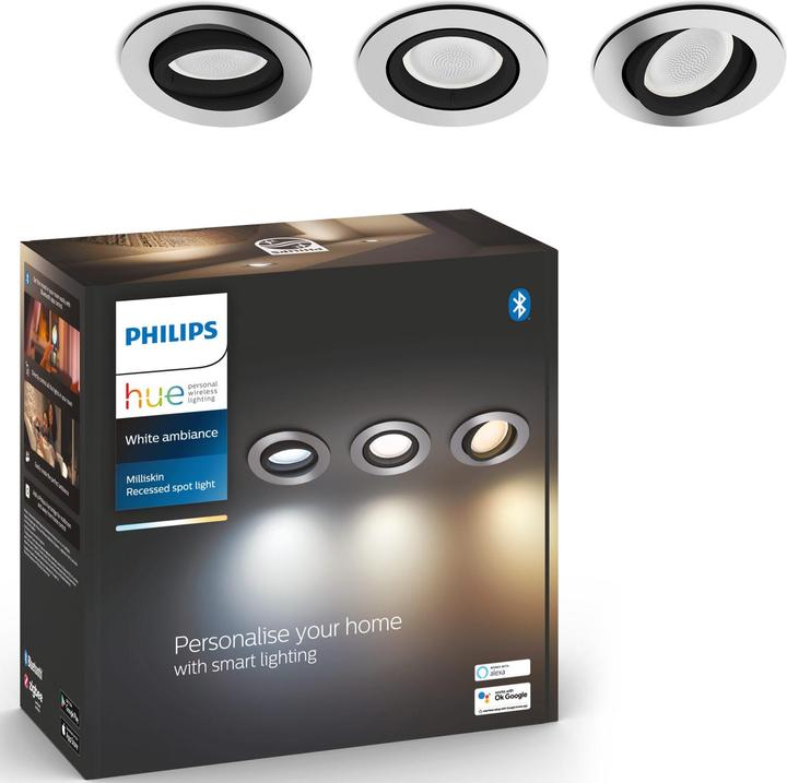 Actual product image Philips Hue Milliskin Base BT (350 lm, GU10)