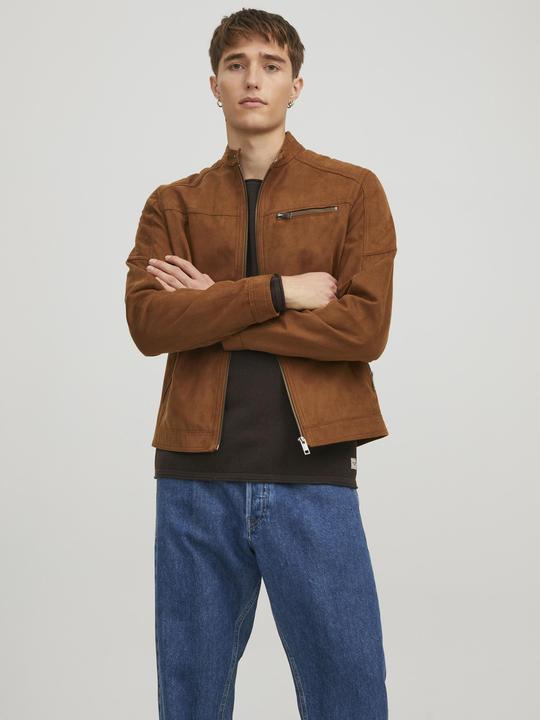 Actual product image Jack & Jones Faux leather jacket (M)