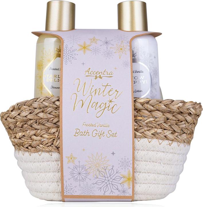 Produktbild Accentra Geschenkset WINTER MAGIC in Korb (Haarpflege set)