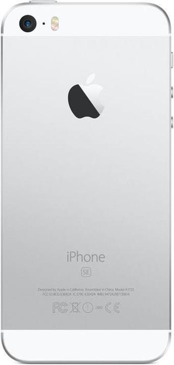 Produktbild Apple iPhone SE (64 GB, Silber, 4", 12 Mpx, 4G)