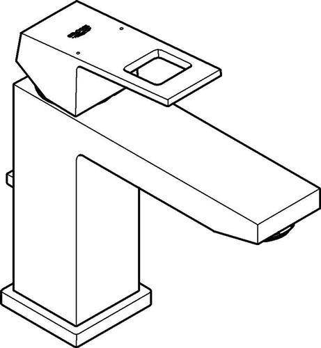 Produktbild Grohe Eurocube Einhand-Waschtischbatterie M-Size