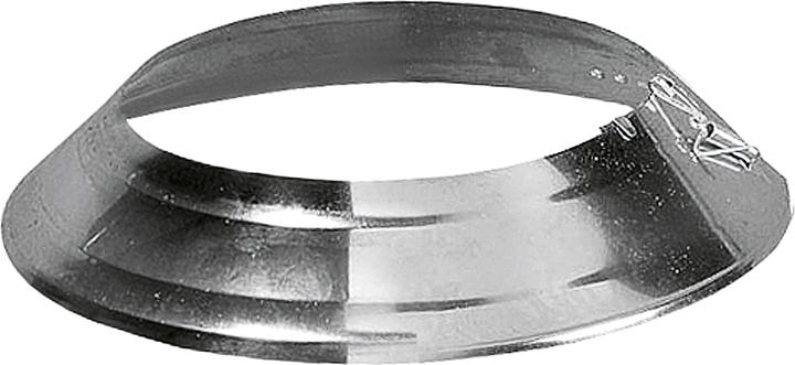 Turk Ofenrohrrosette Perfekt Ø bis 135mm vernickelt