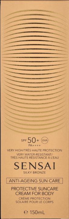 Image du produit Sensai Silky Bronze Protective Suncare Cream For Body 50+ (Crème solaire, SPF 50+, 150 ml)