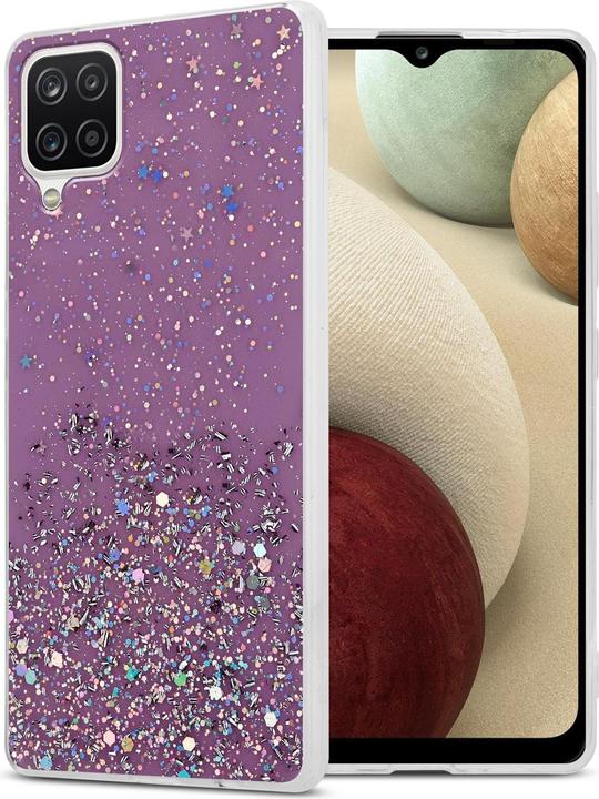 Produktbild Cadorabo TPU Cover funkelnder Glitter (Samsung Galaxy A12, Samsung Galaxy M12)
