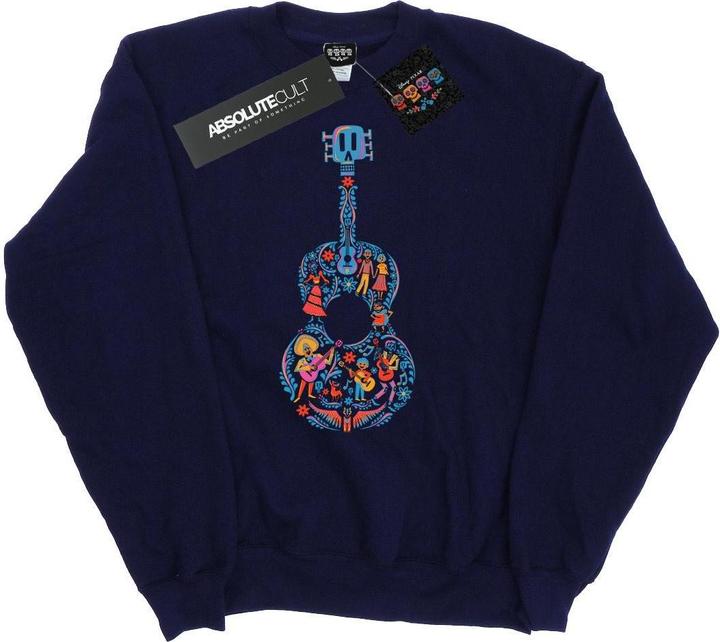 Immagine prodotto Disney Coco Guitar Pattern Felpa Donna (S)
