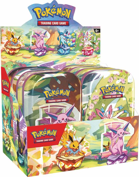 Image du produit Pokémon Prismatic Evolutions (Anglais, Tin)