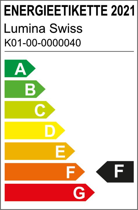 Energie-Label Lumina Swiss LED Streifen Set Smart (RGB, 3000 cm, Indoor)