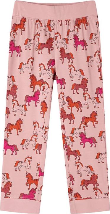 Actual product image VidaXL Children's pyjamas with long sleeves light pink 104,Material: 95 (104)