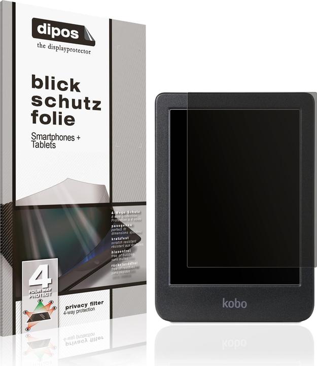 Actual product image Dipos Privacy Screen Protector 4-Way Privacy-Filter