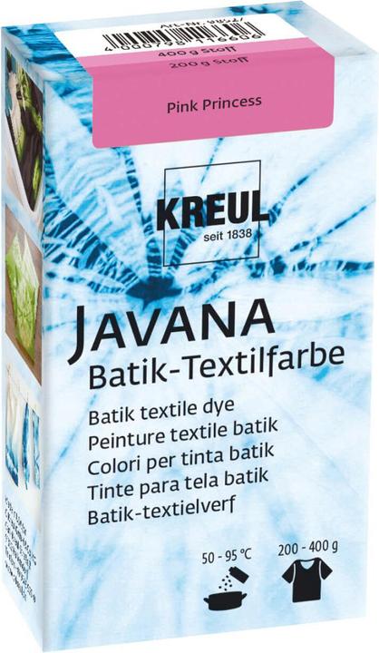 Actual product image Kreul Javana Batik Textile Paint (Pink, Princess)