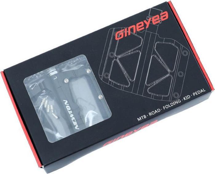 Actual product image Downhill pedals - bmx with cnc bearings 9-16 thread with removable aluminum pins
