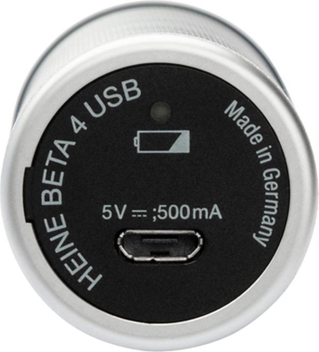 Immagine prodotto Heine Beta 400 LED F.O. Otoskop-Set (B-143.28.388) - mit USB Ladegriff