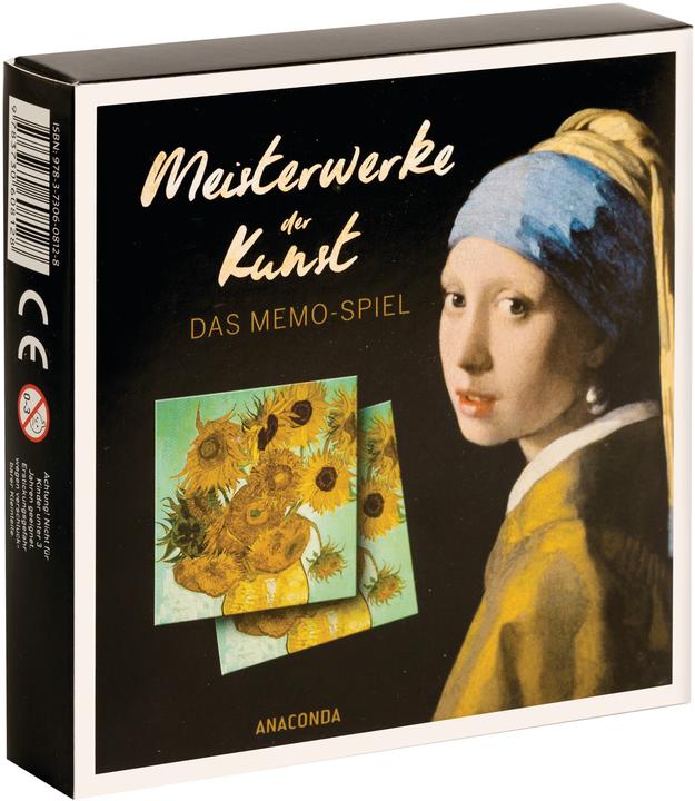 Produktbild Meisterwerke der Kunst - Das Mem.550812 (Deutsch)
