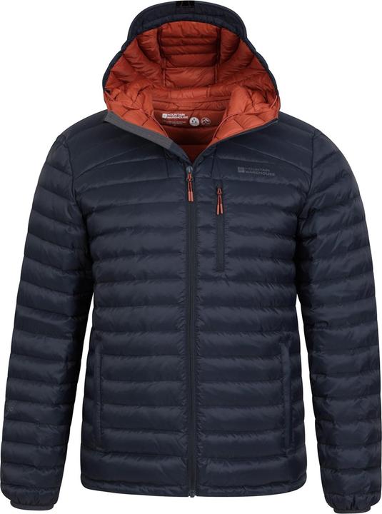 Actual product image Mountain Warehouse Mens Henry II Extreme Down Filled Padded Jacket (XS)