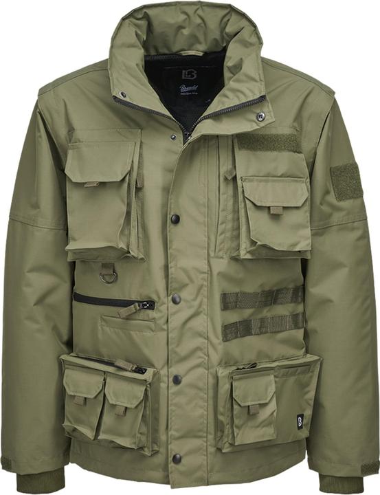 Brandit Superior Outdoorjacke Grösse L Farbe Oliv (L)