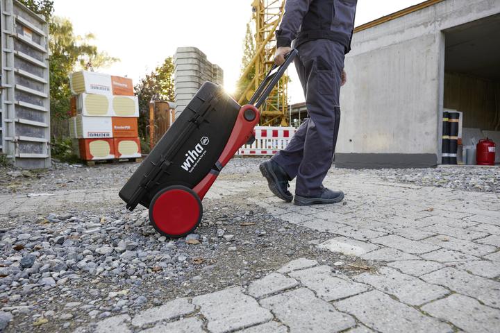 Produktbild Wiha Werkzeugkoffer Set XXL III electric I 104-tlg. I Elektriker Werkzeugkoffer I Werkzeugkasten (106 Teile)