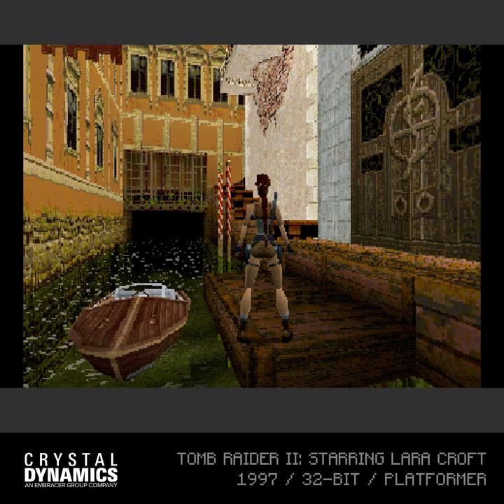 Actual product image Evercade Tomb Raider Collection 1 (I, II & III) / (Evercade)