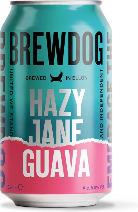 Immagine prodotto BrewDog Hazy Jane Guava (4 x 33 cl)