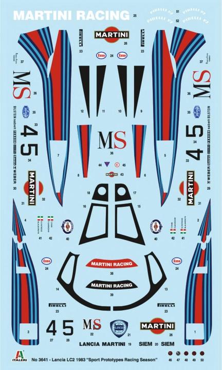 Productafbeelding 1:24 Lancia LC2