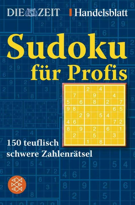 Image du produit Sudoku für Profis (Allemand, Le temps, Handelsblatt, 2005)