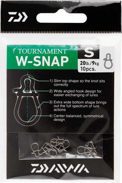 Produktbild Daiwa Tournament D SNAP W S (x10)