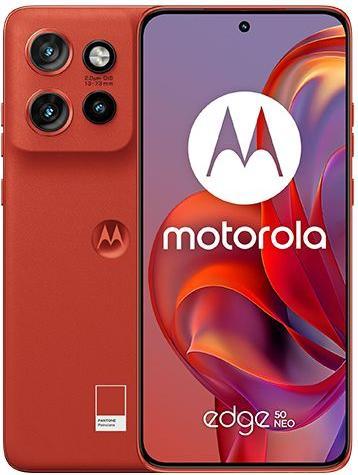 Image du produit Motorola Edge 50 Neo (512 Go, PANTONE Poinciana, 6.40", Double SIM, 50 Mpx, 5G)