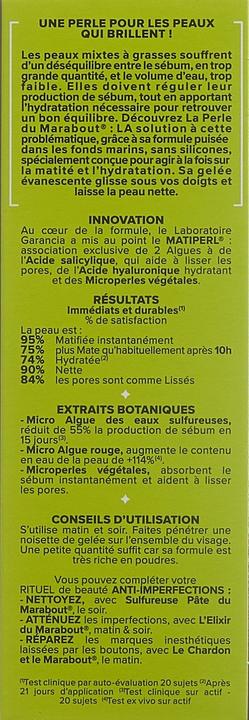 Actual product image Garancia La Perle du Marabout (30 ml)
