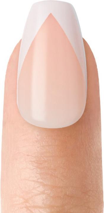 Actual product image Herba ImPress Nail Kit Medium - So French (Artificial nails, Nude, White)