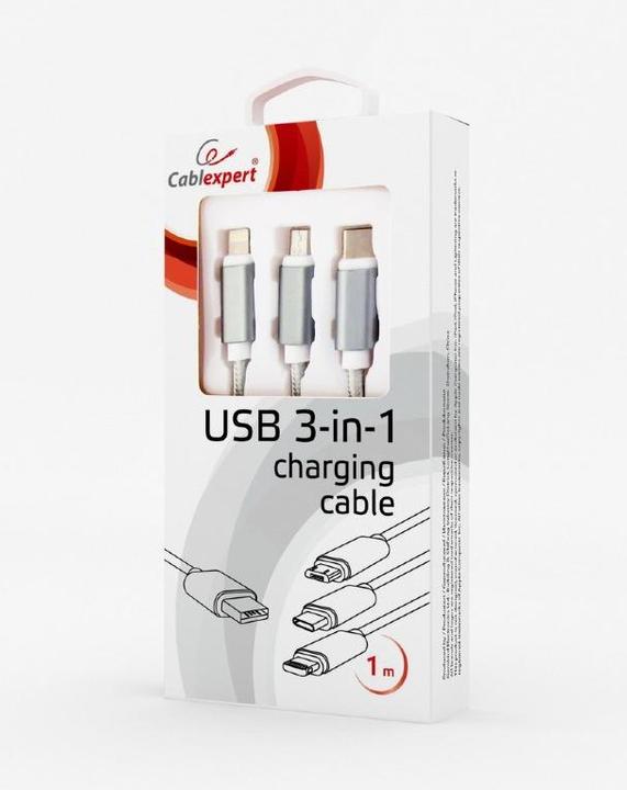 Actual product image Gembird 3in1 (1 m, USB 2.0)