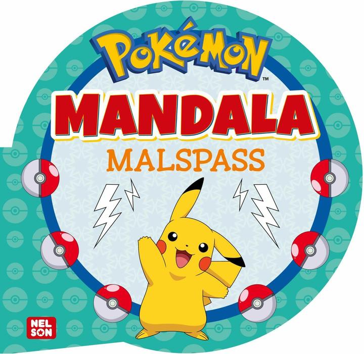 Image du produit Livre d'activités Pokémon : MANDALA Amusant à colorier