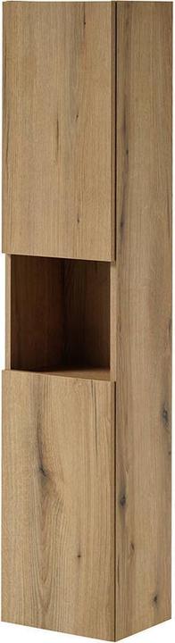 Actual product image En.Casa Tall unit Newport 140x30x25 cm oak look