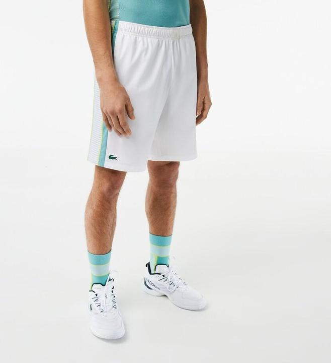 Actual product image Lacoste Men's TENNIS Shorts in Recycled Polyester (S)
