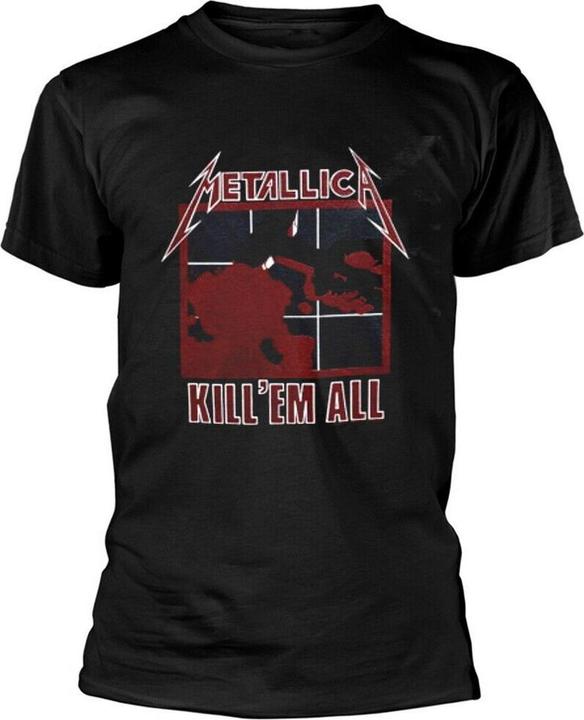 Immagine prodotto Metallica Kill Em All Maglietta Stampa posteriore Adulto Unisex (L)
