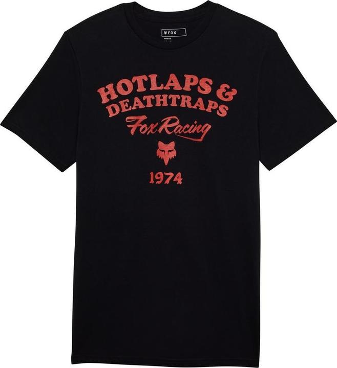 Produktbild Fox Tee 24 Hotlaps Ss Prem Blk (M)