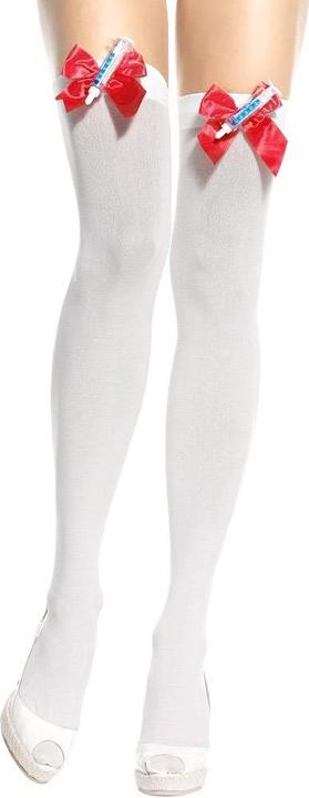 Leg Avenue Krankenschwester Strümpfe mit Spritzen - Fasching