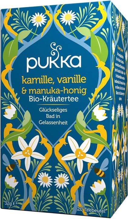 Actual product image Pukka Chamomile, Vanilla & Manuka Honey (32 g)