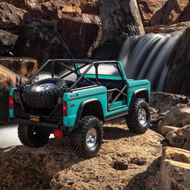 Image du produit Axial scx10 iii early ford bronco 4wd 1/10 rtr turquoise-bleu (RTR Prêt à fonctionner)