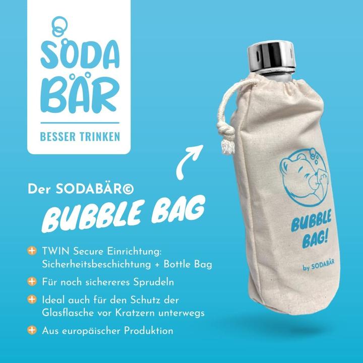 Image du produit SodaBär Bouteille de verre pour appareil à gazéifier l'eau